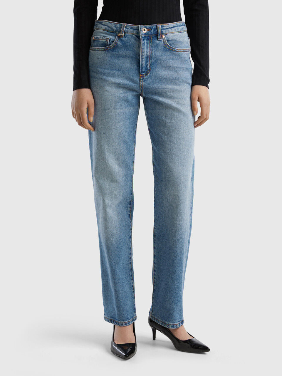 Jeans benetton femme sales