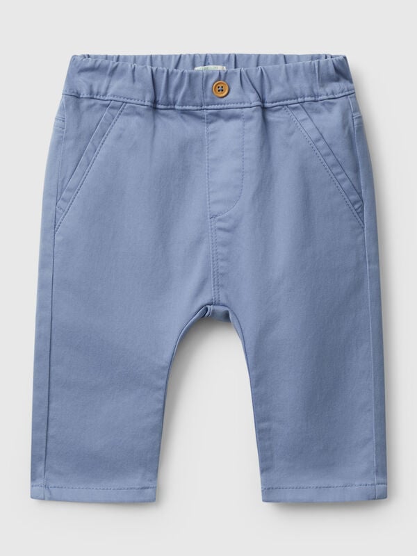 Hose aus einer elastischen Baumwollmischung Newborn