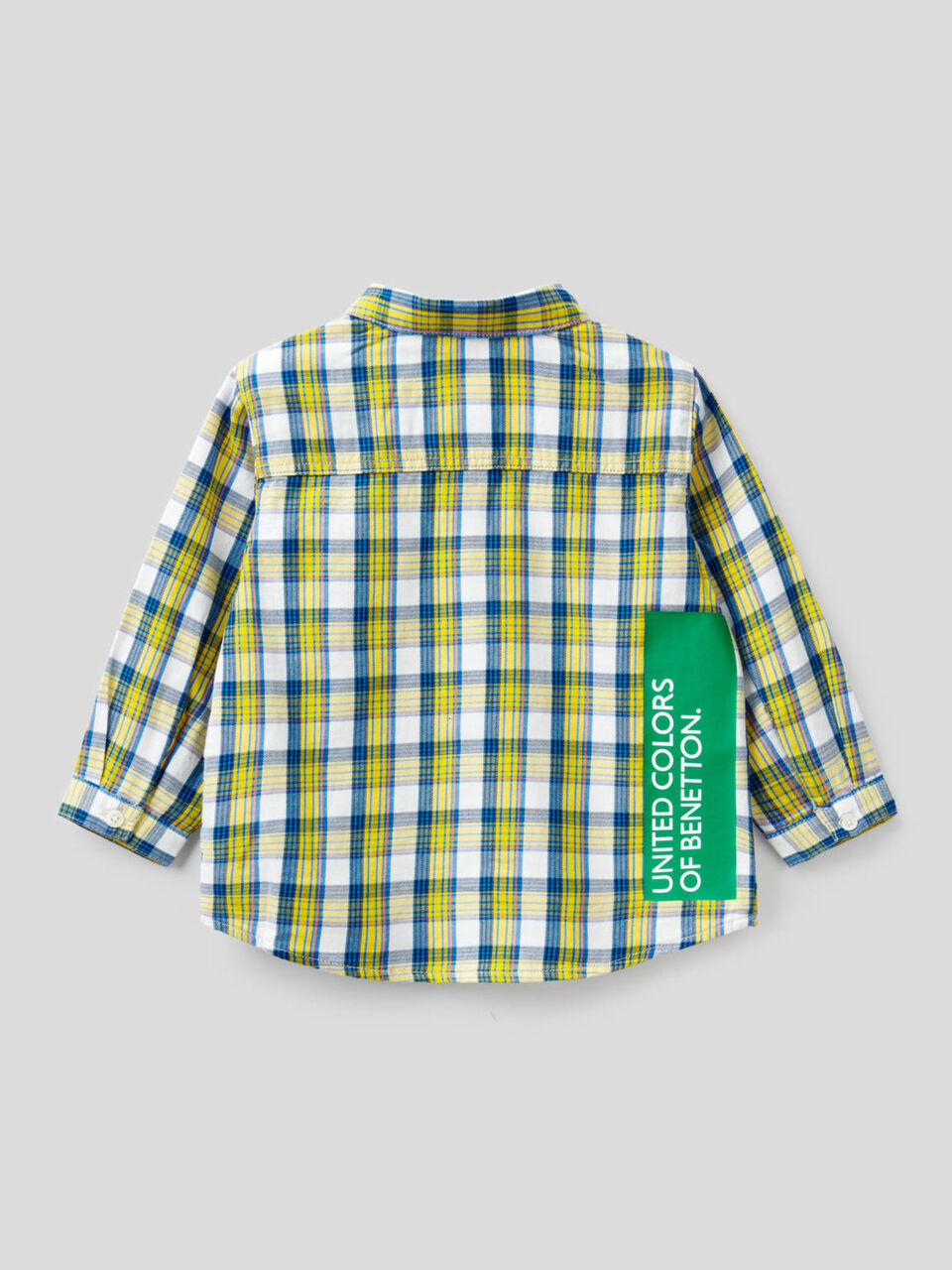 100% cotton check shirt image number 2