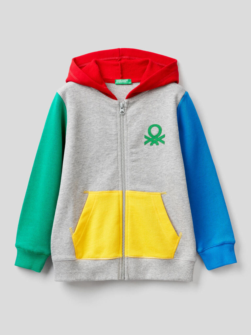 Sweatshirt mit Reißverschluss und Kapuze image number 1