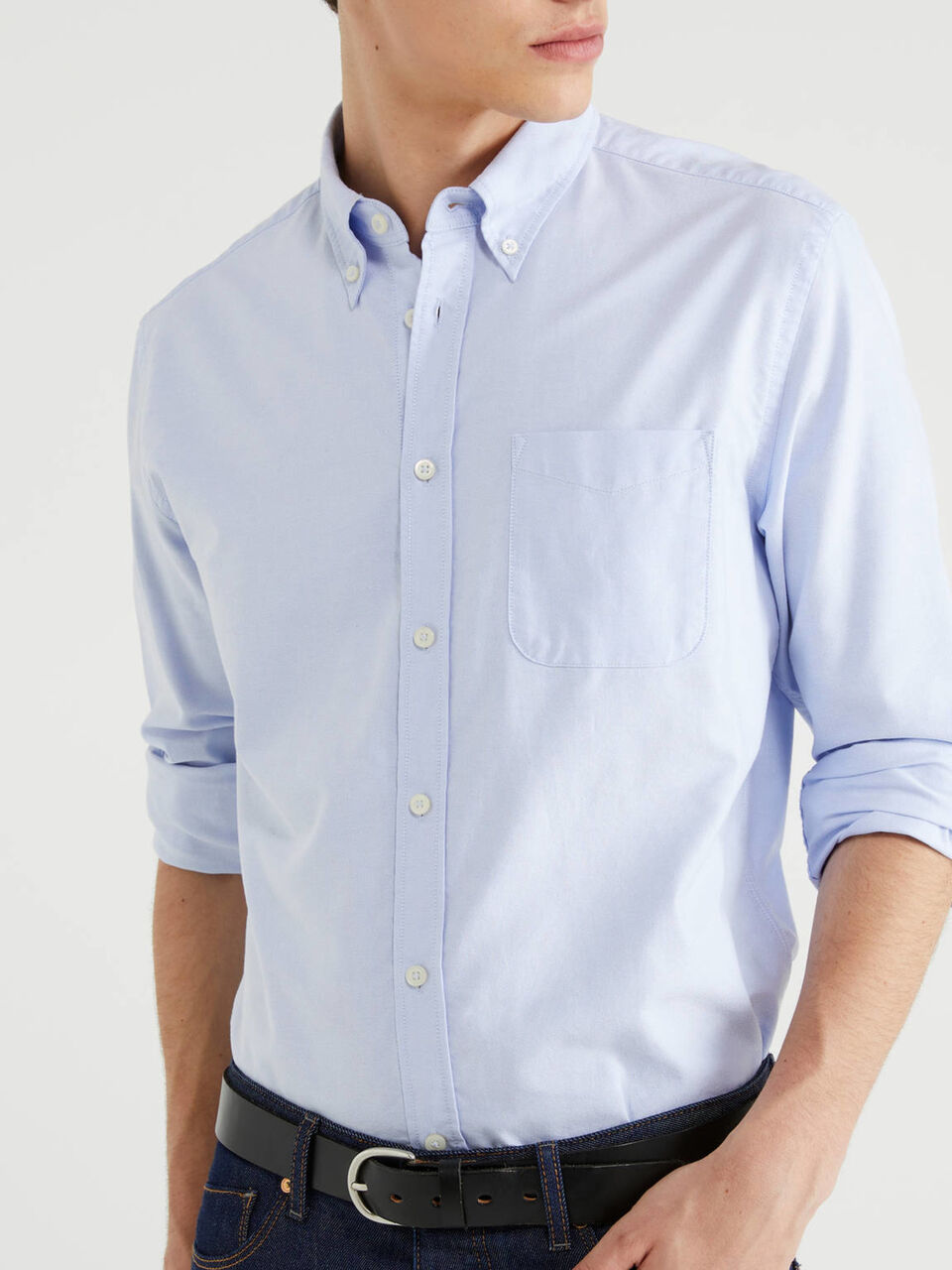 Chemise Col Boutonne