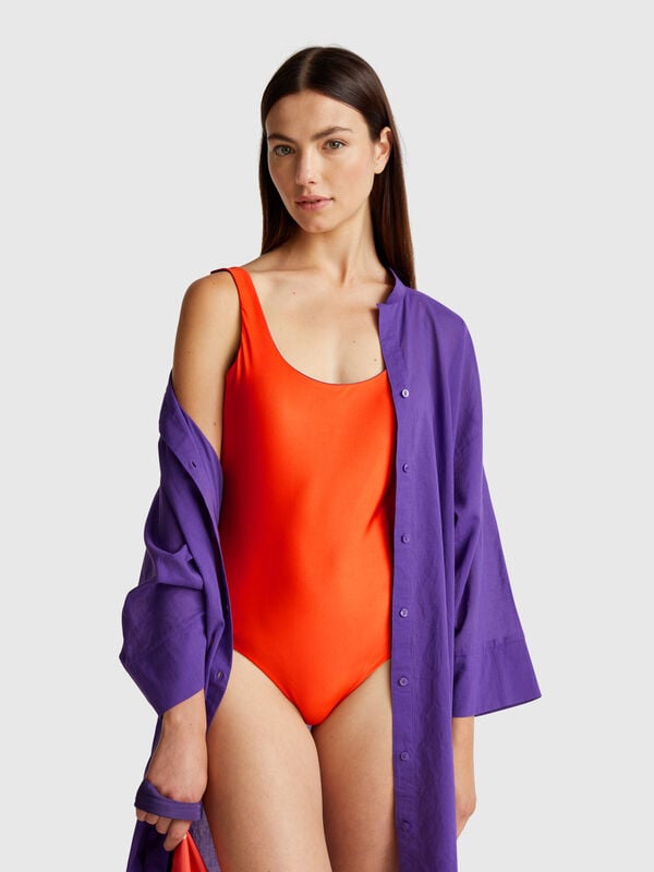 Maillot de bain une pièce réversible Femme