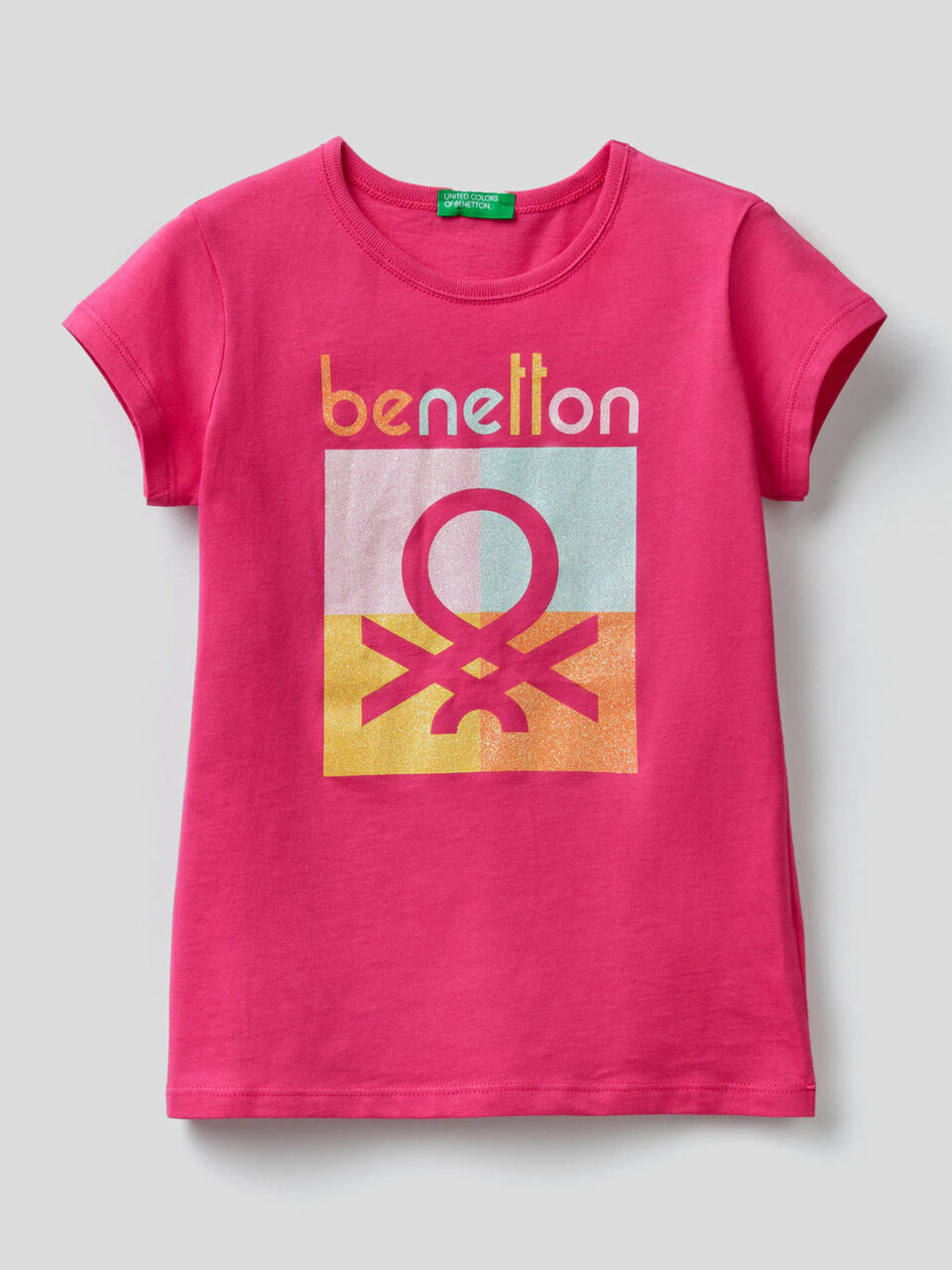 T-Shirt aus reiner Baumwolle mit Print image number 1