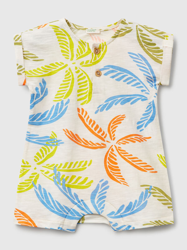 Tutina con stampa tropicale Baby