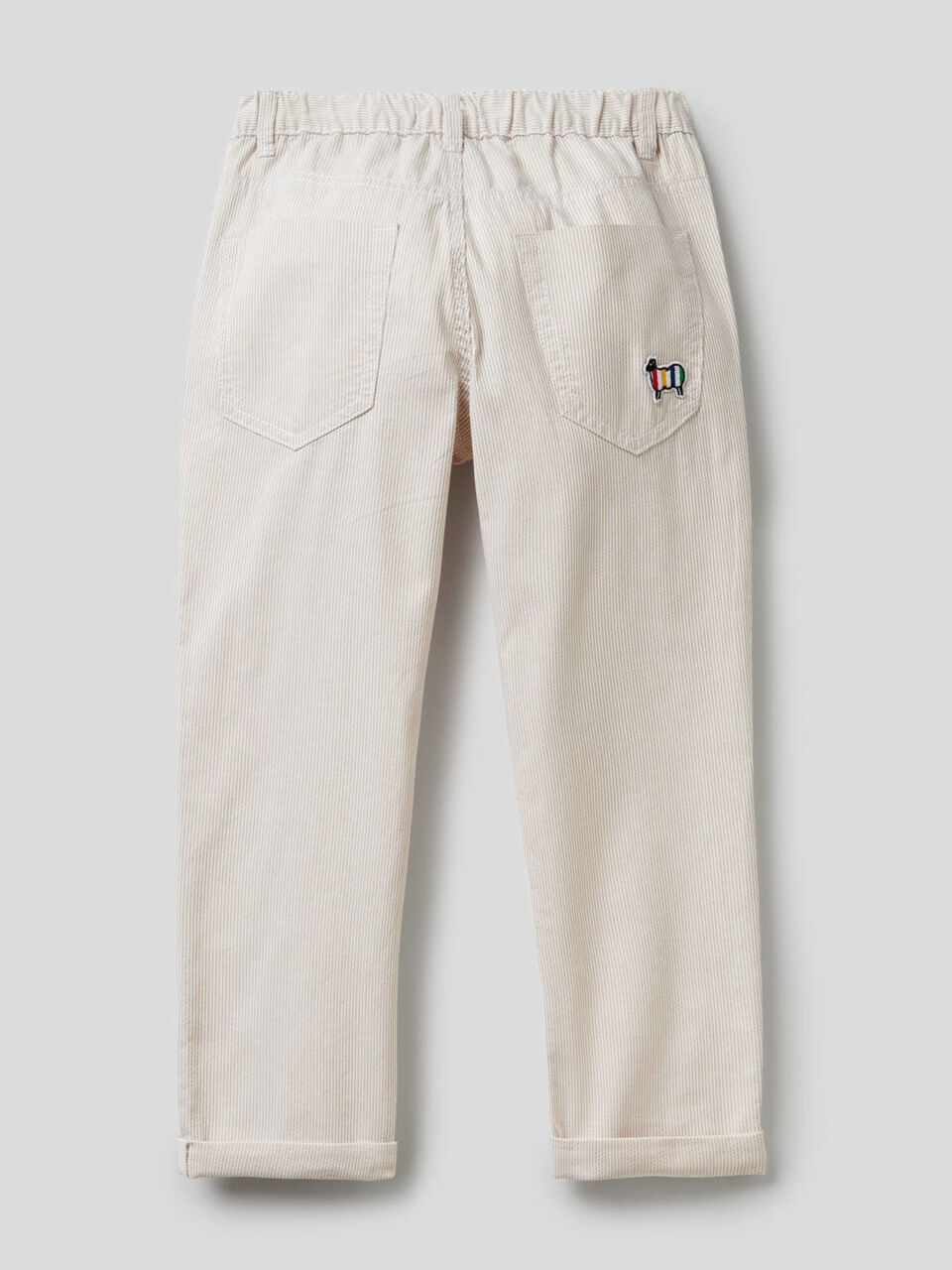 Pantalon à rayures en 100% coton image number 2