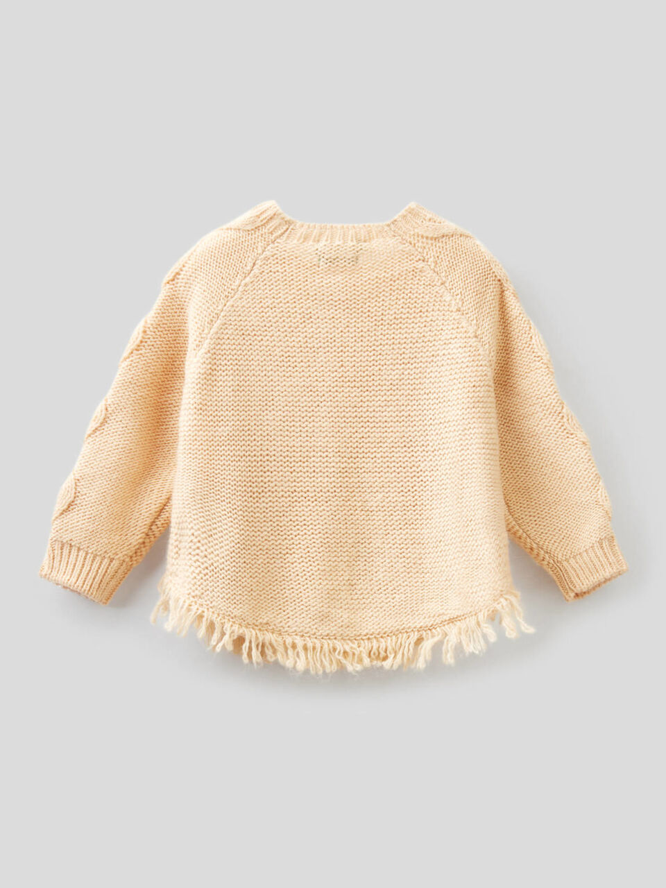 Cardigan with cable knit image number 2