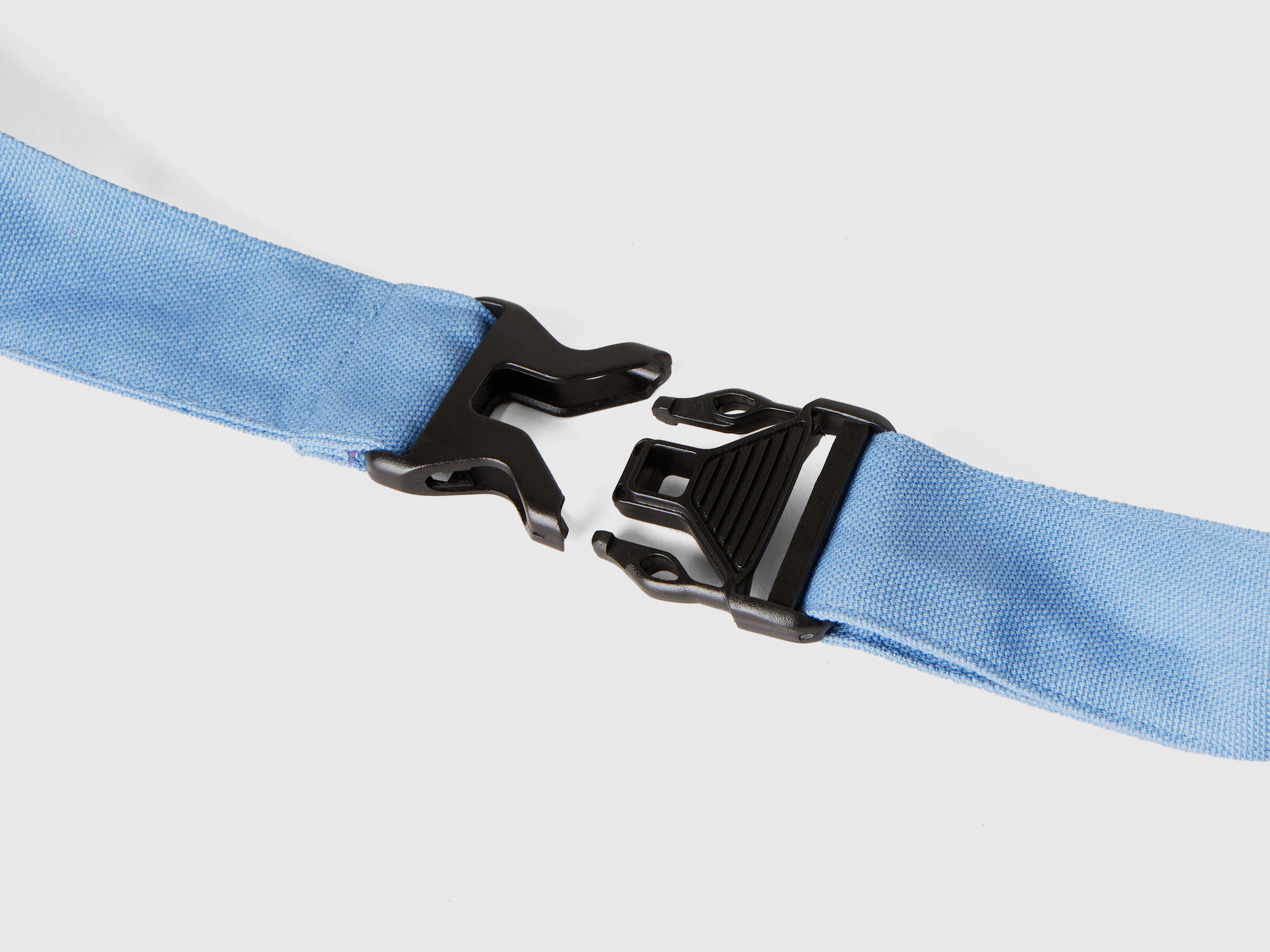 Light blue pouch in pure cotton image number 2