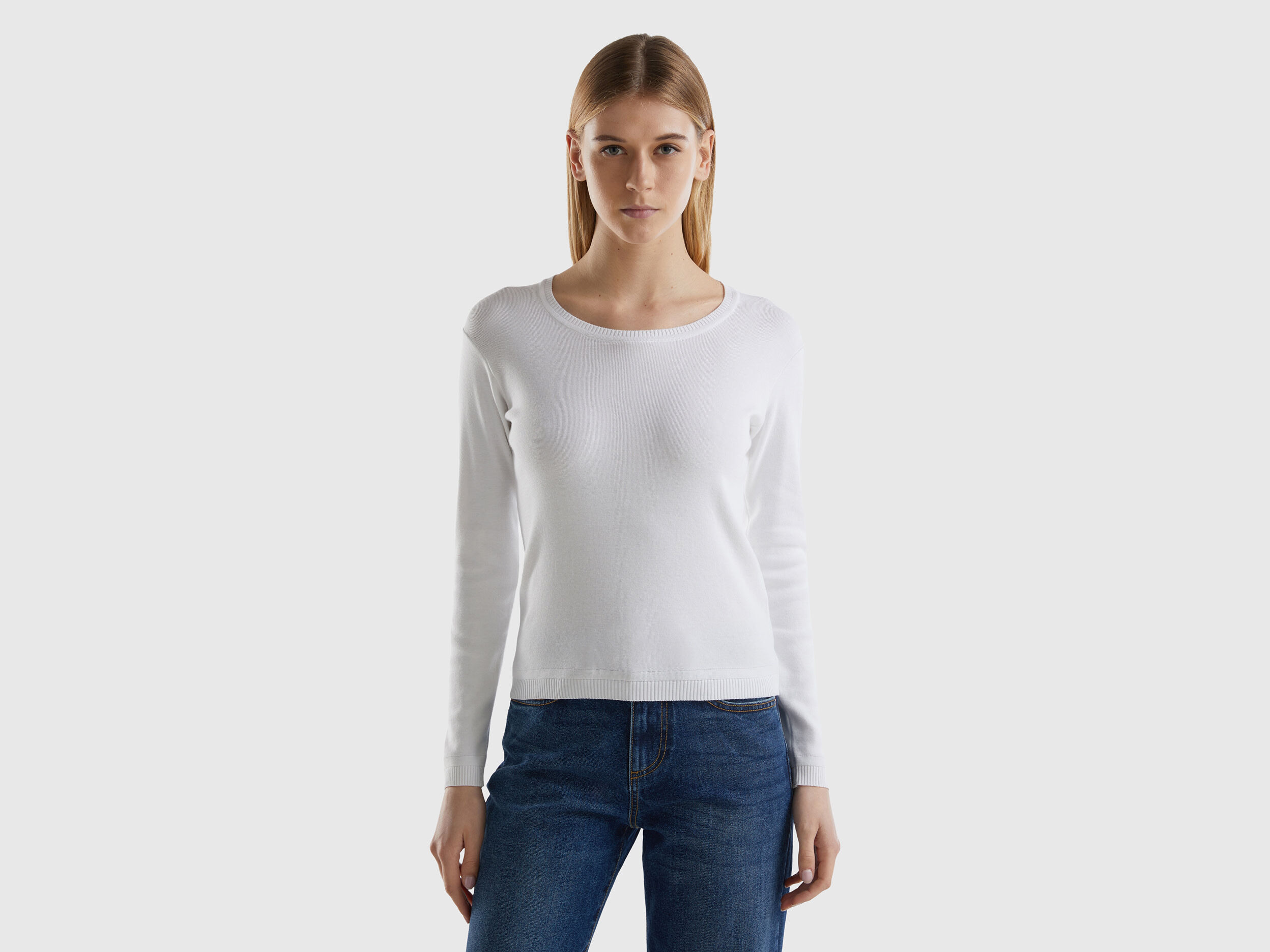 Maglie cotone benetton hot sale