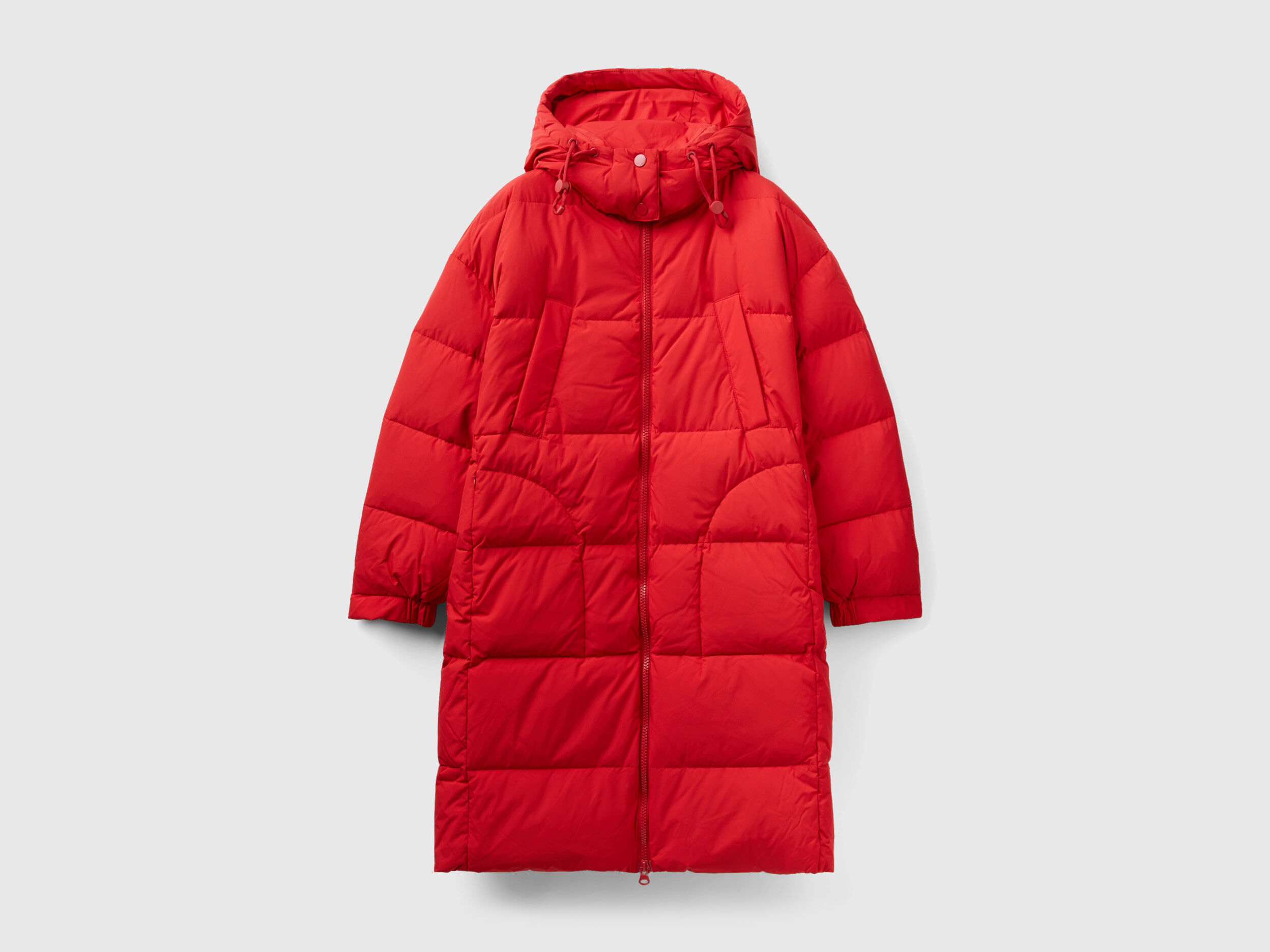 Piumino online lungo rosso