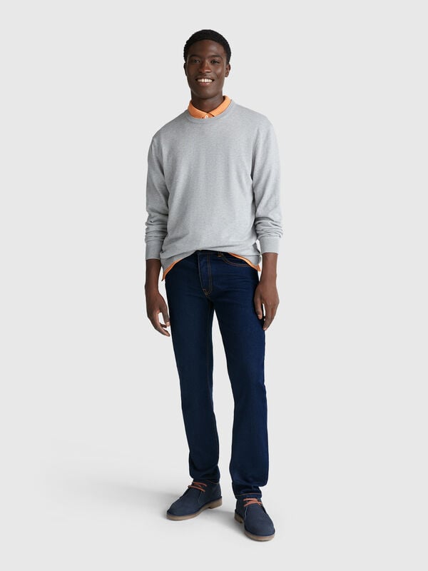 Jean slim à cinq poches Homme