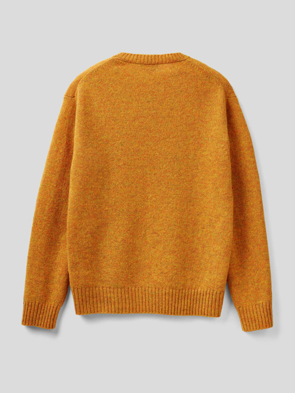 Maglia girocollo in pura lana Shetland image number 2