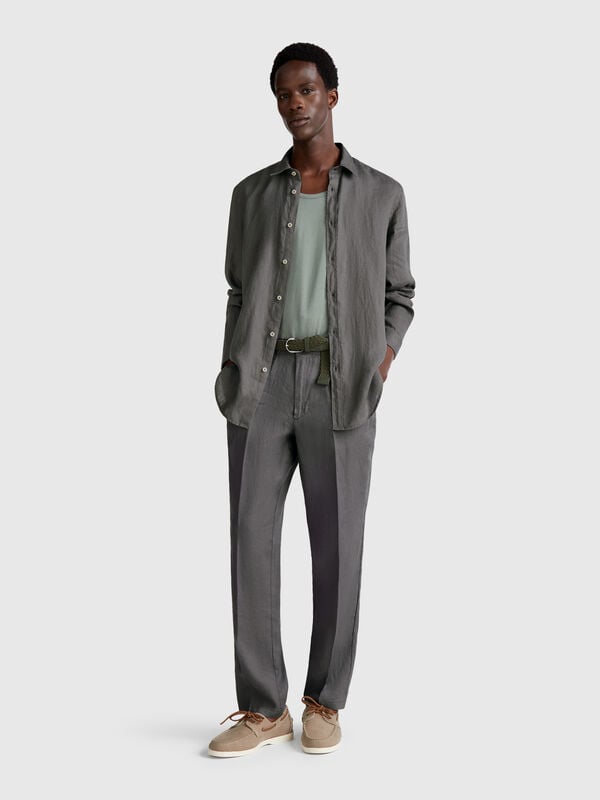 Chinos aus reinem Leinen Herren