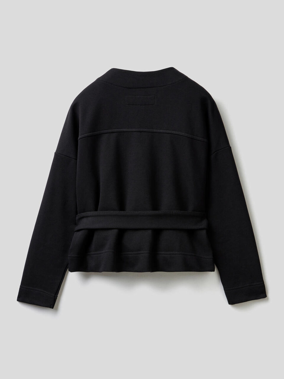 Sweatstoff-Cardigan im Kimonostil image number 2