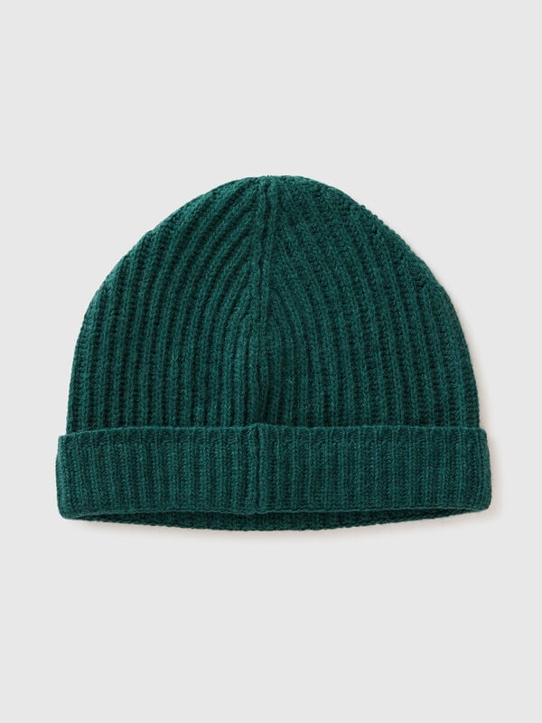Bonnet en pure laine vierge Homme
