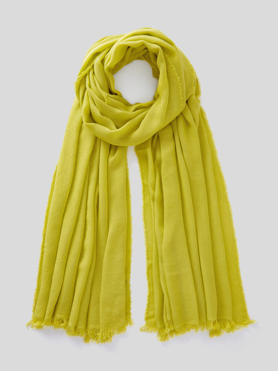 Foulard en viscose unie image number 1