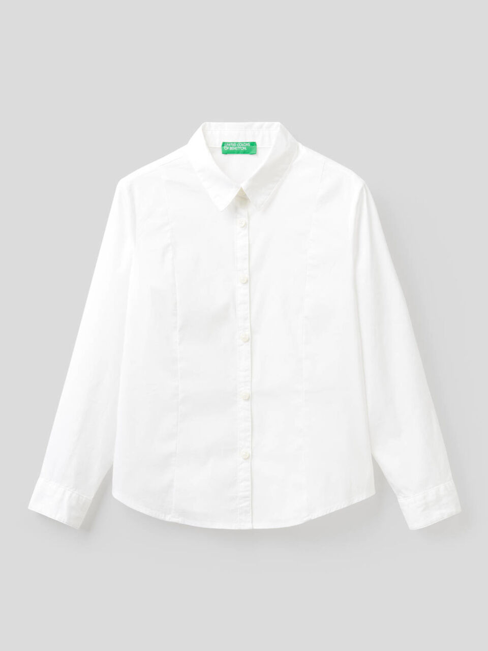 Camicia in misto cotone stretch image number 1