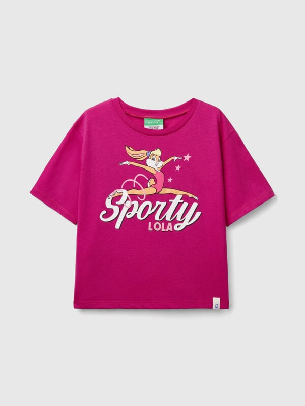 T-shirt coupe boxy ©Looney Tunes Filles