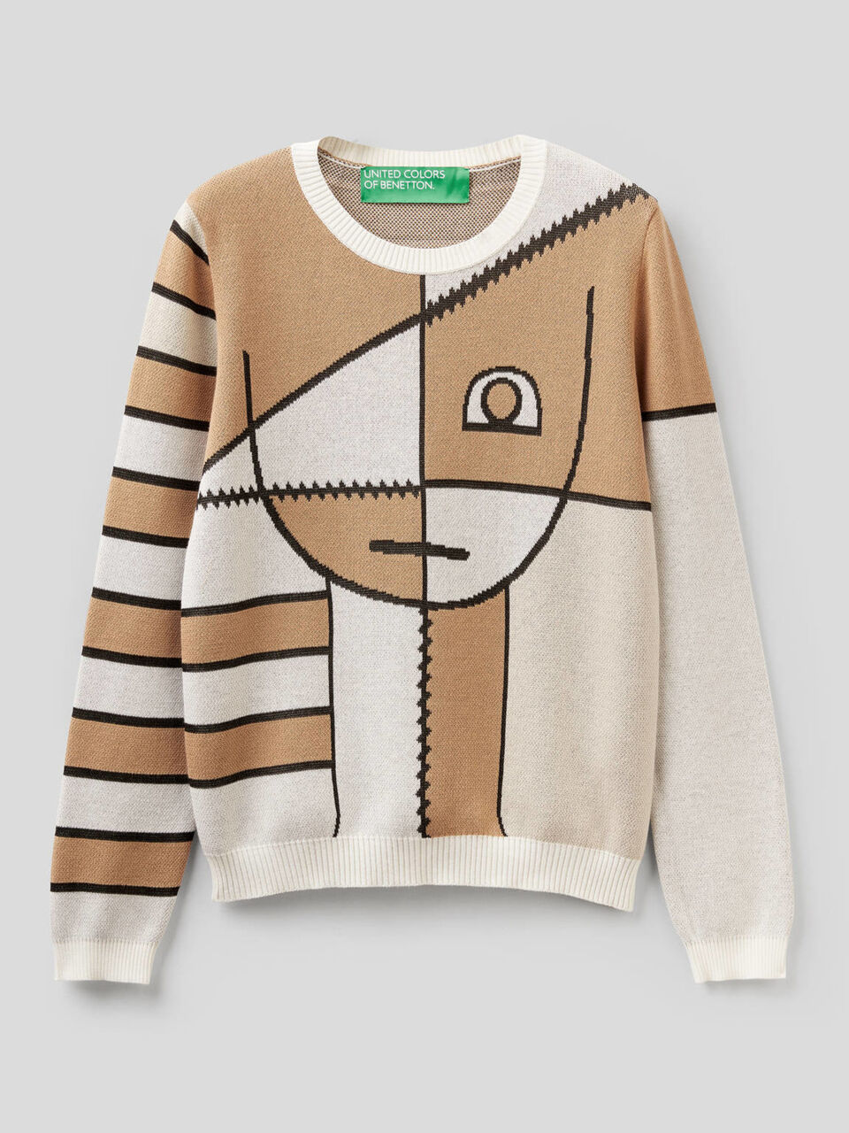 Pull avec dessin stylisé image number 1