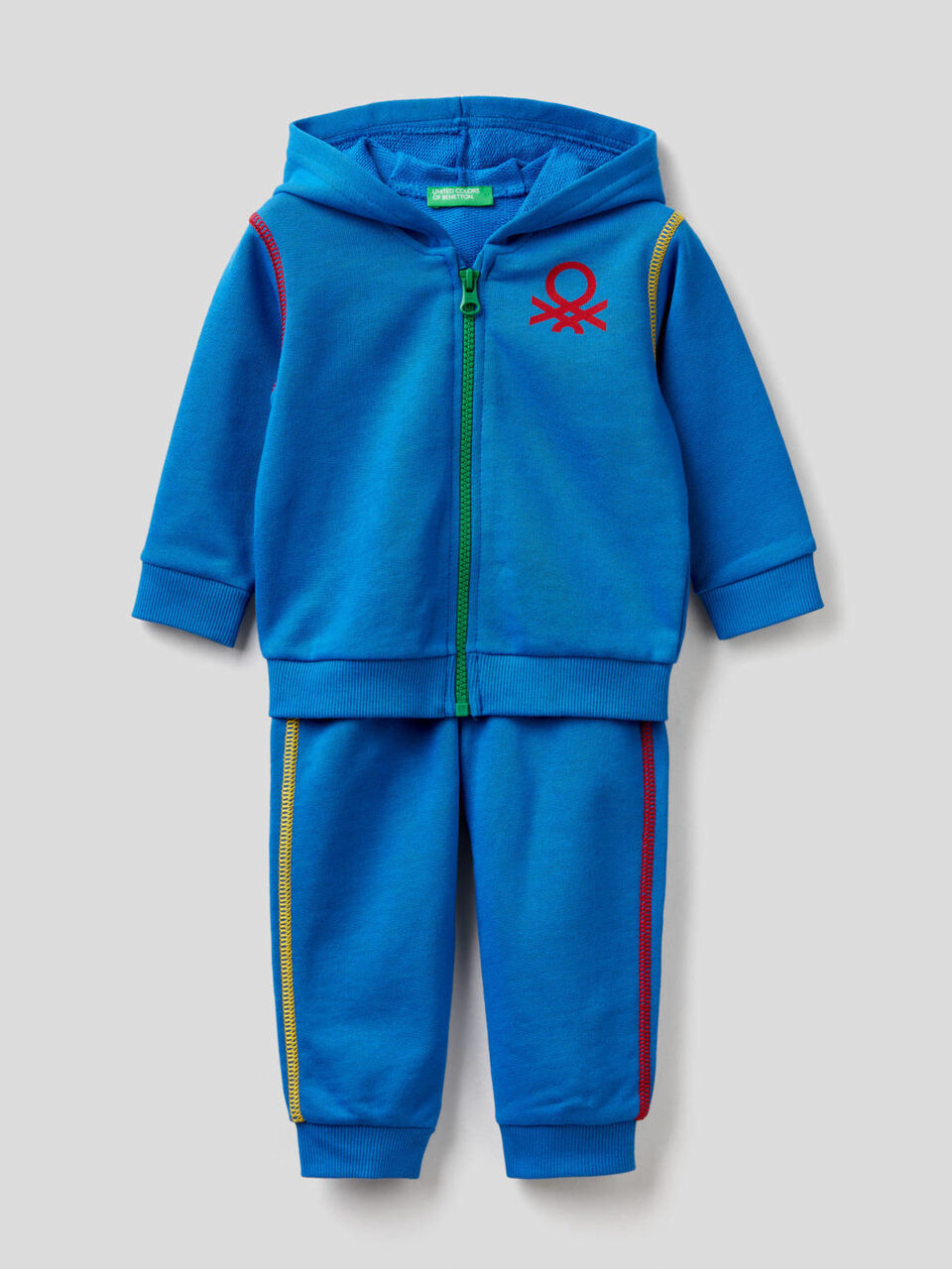 Sweat tracksuit in organic cotton image number 1