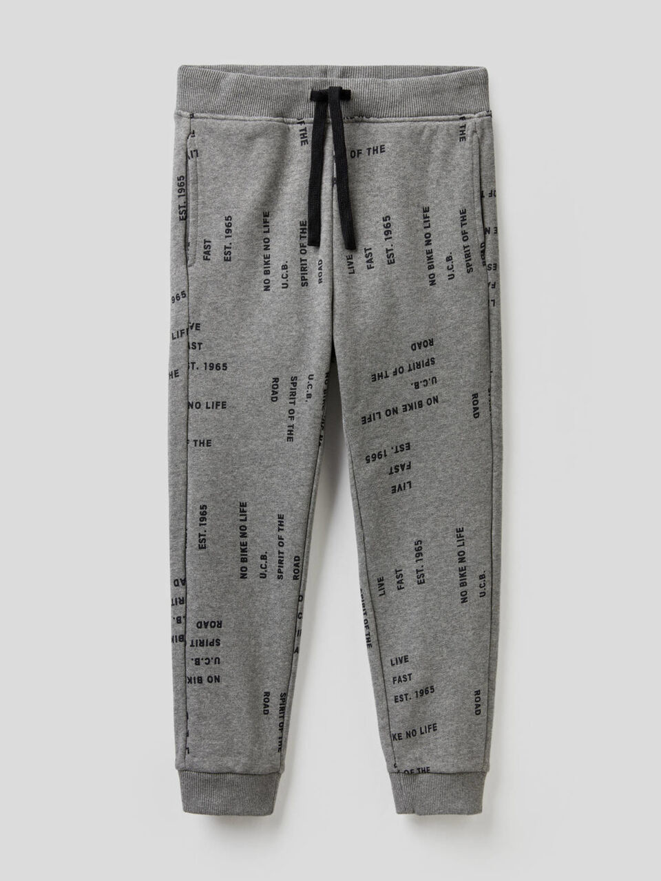 Hose aus Sweatstoff mit Musterprint image number 1