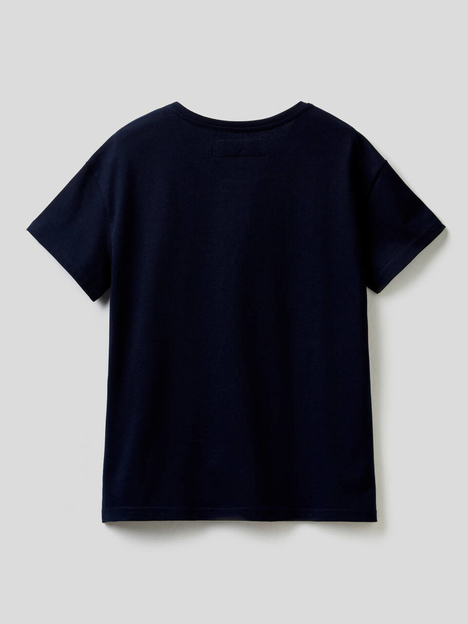 T-shirt 100% cotone bio con stampa logo image number 2