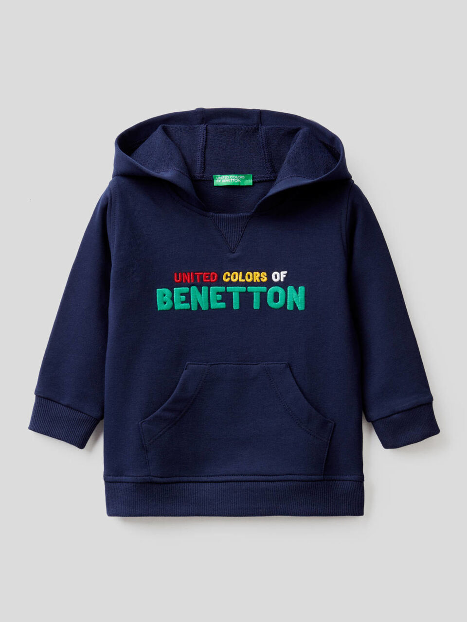 Hoodie in stretch organic cotton image number 1