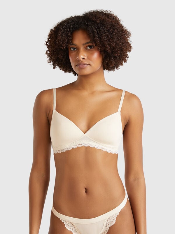 Soutien-gorge rembourré en Modal® stretch Femme