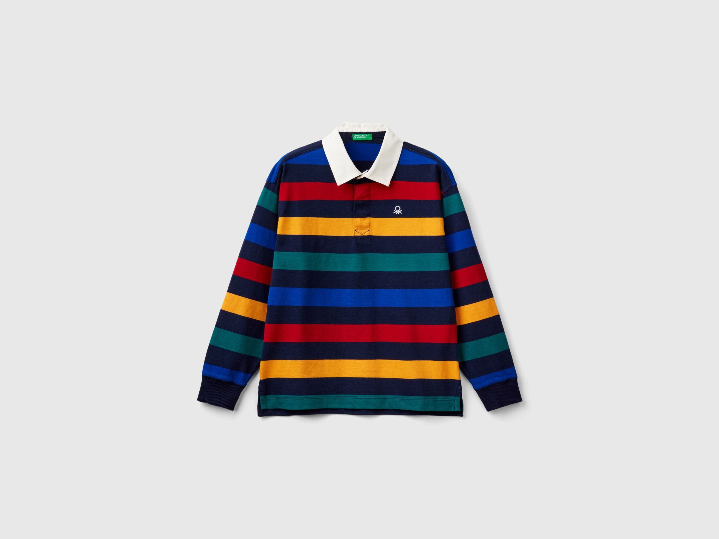 Polo bambino manica lunga benetton sale