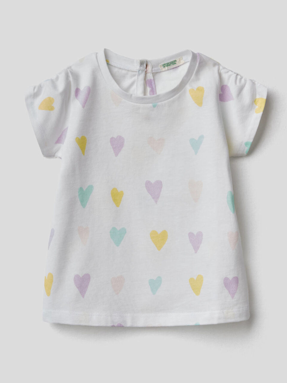T-shirt stampata 100% cotone biologico image number 1