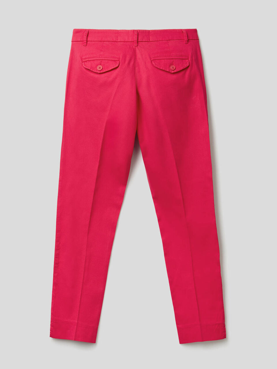 Chino cropped en coton stretch image number 2