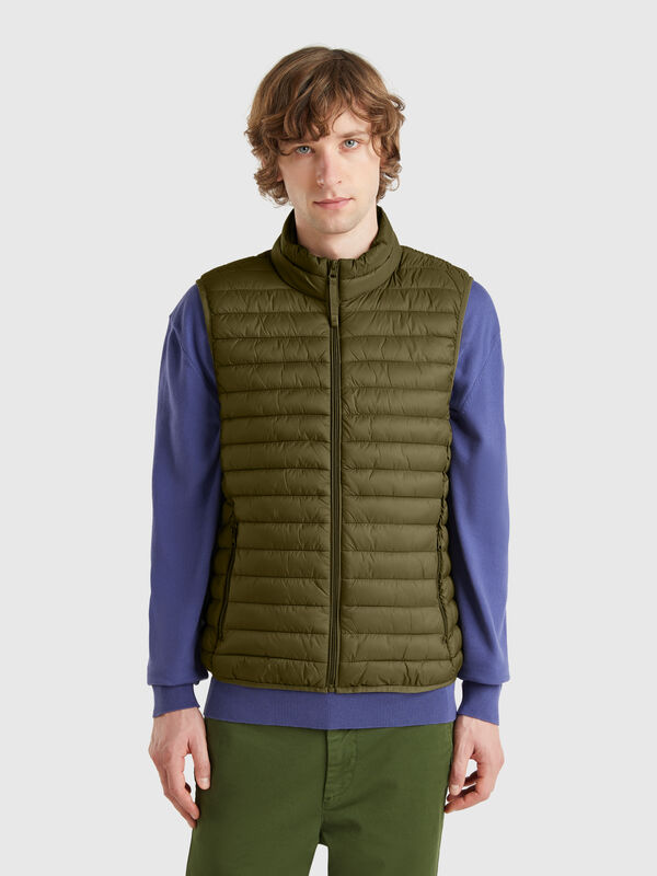 Veste sans manches coupe classique avec rembourrage  Homme