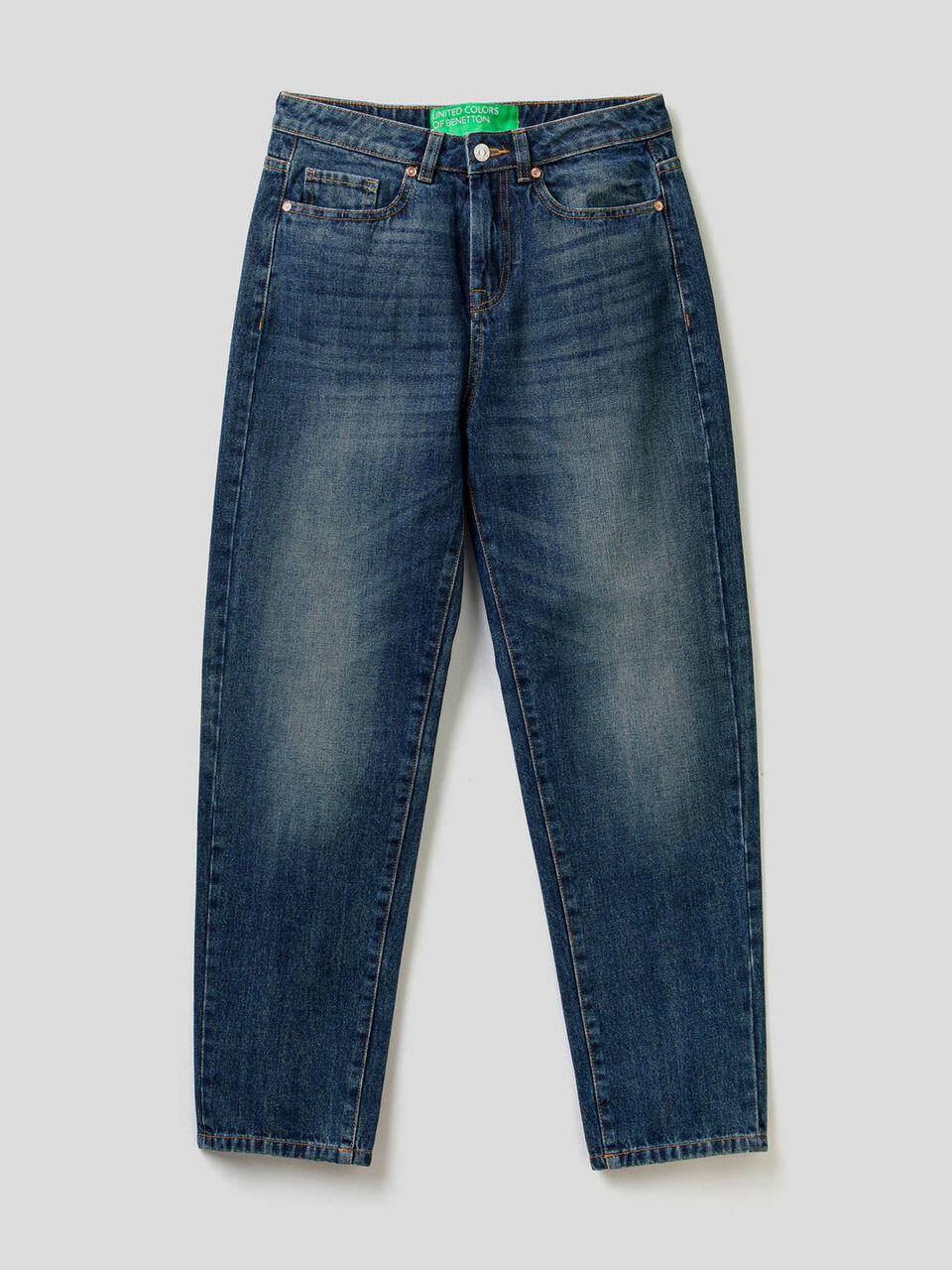 Jeans boyfriend 100% coton image number 1
