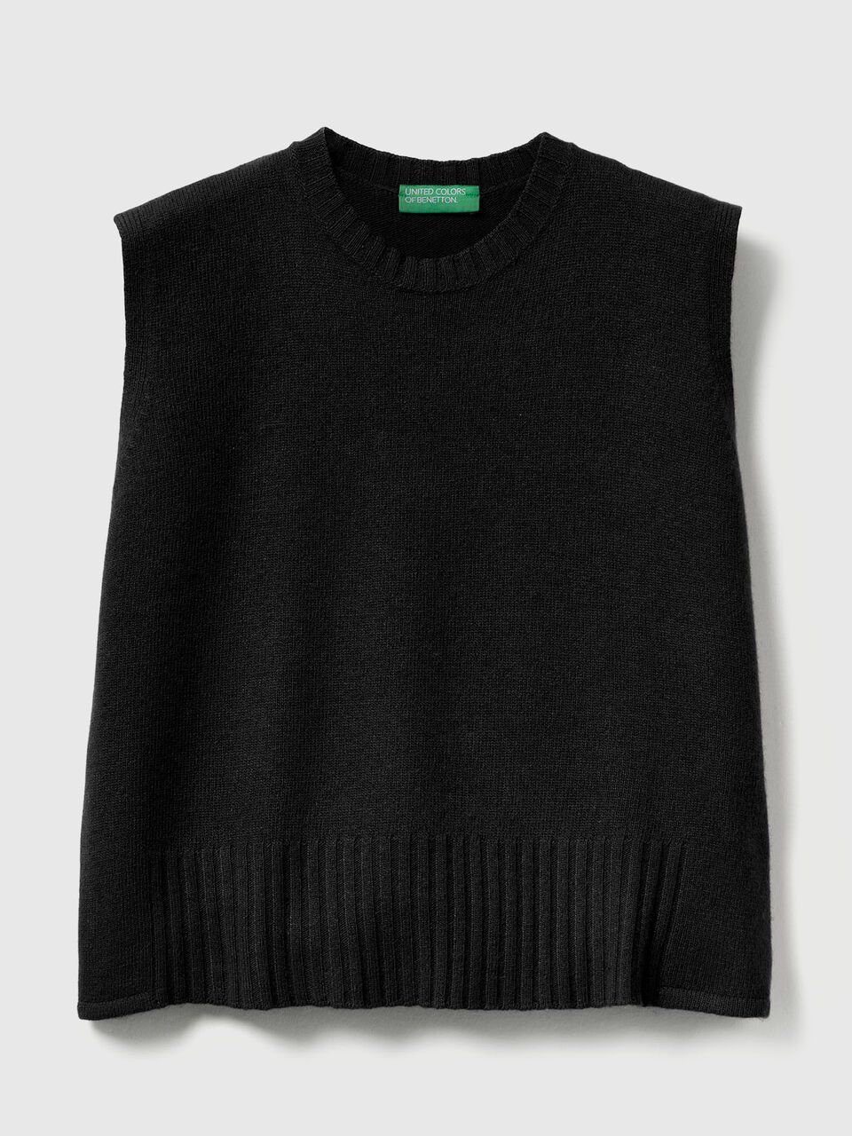 SLEEVELESS SWEATER Women image number 1