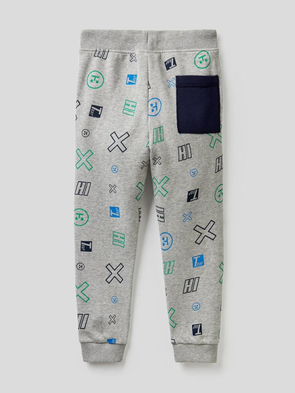 Pantalon en molleton imprimé fantaisie image number 2