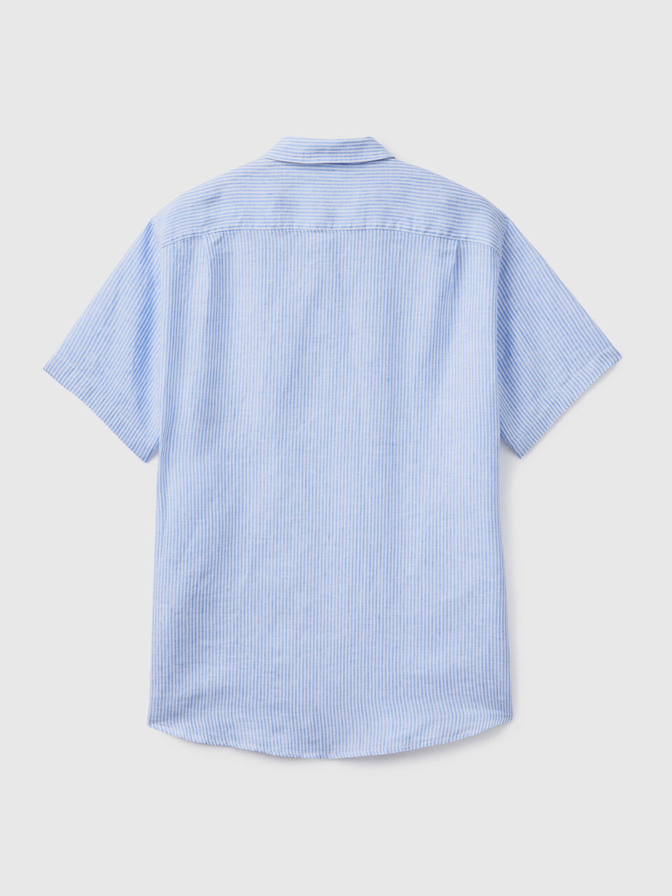 100% linen short sleeve shirt image number 2