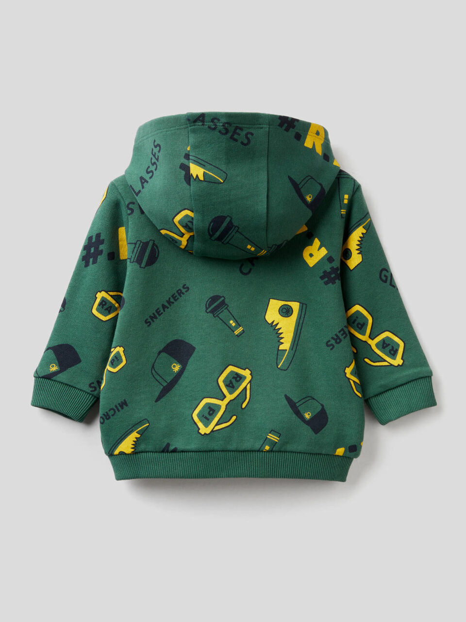 Patterned hoodie image number 2