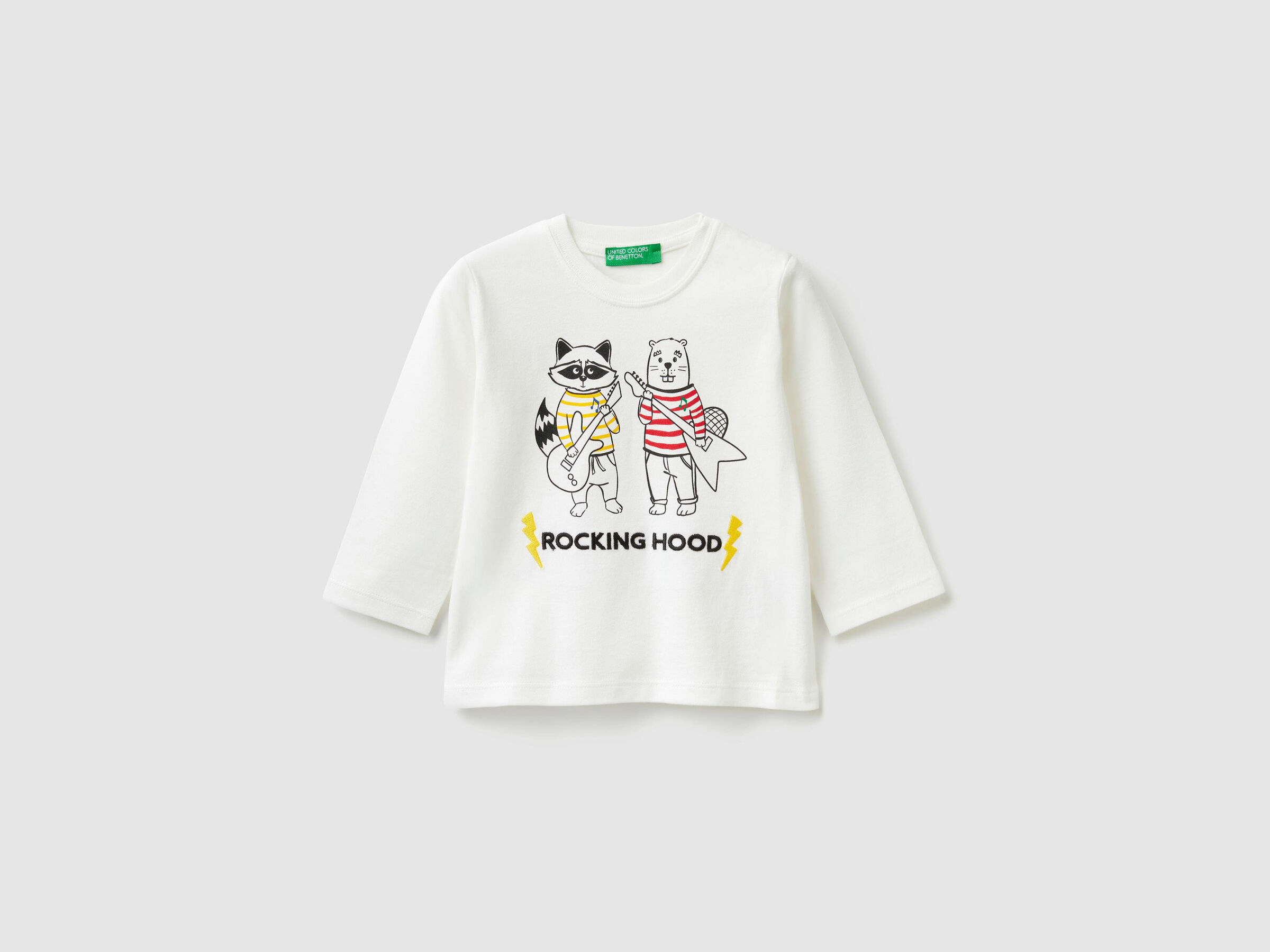 T-Shirt aus Bio-Baumwolle mit Stickerei image number null