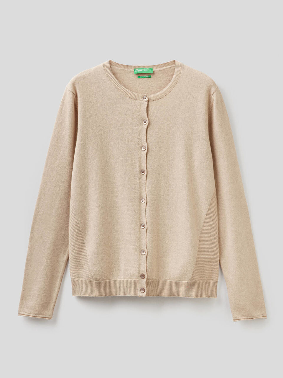 Cardigan in misto cashmere image number 1