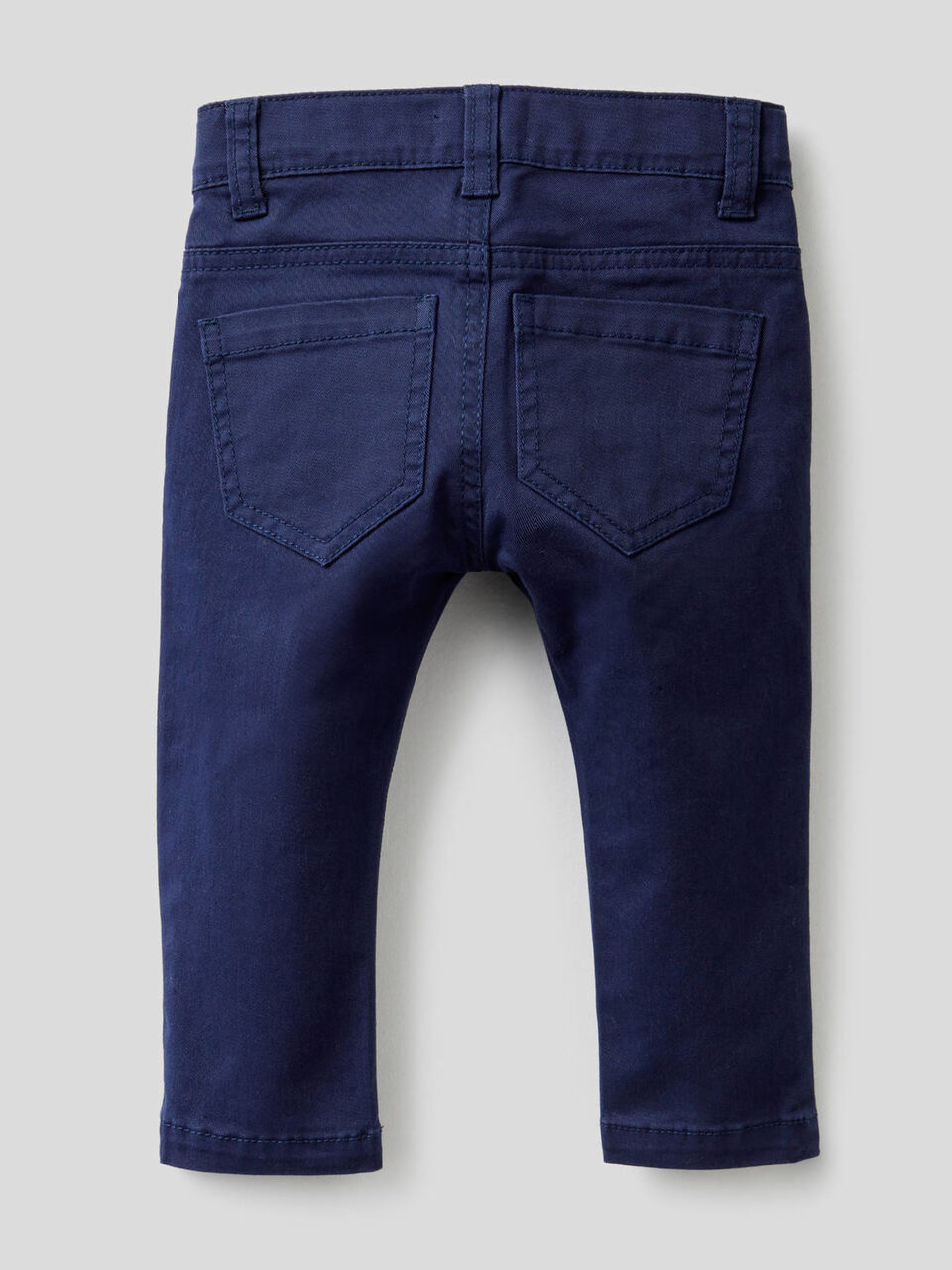 Pantaloni slim fit in cotone stretch image number 2