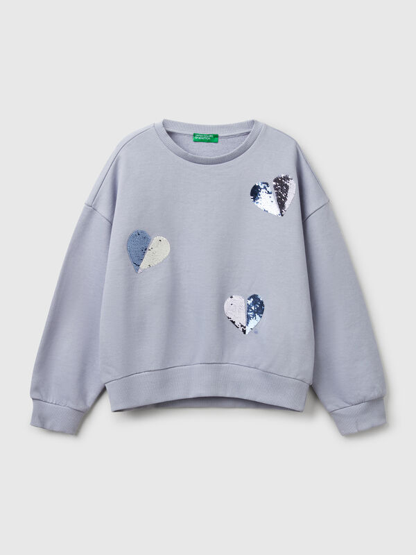 Sweatshirt with sequins Junior Girl