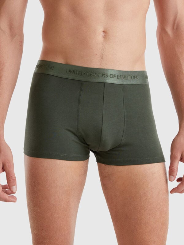 Boxer en mélange de lyocell Homme