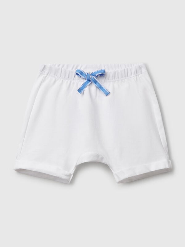 Shorts con patch sul retro Baby
