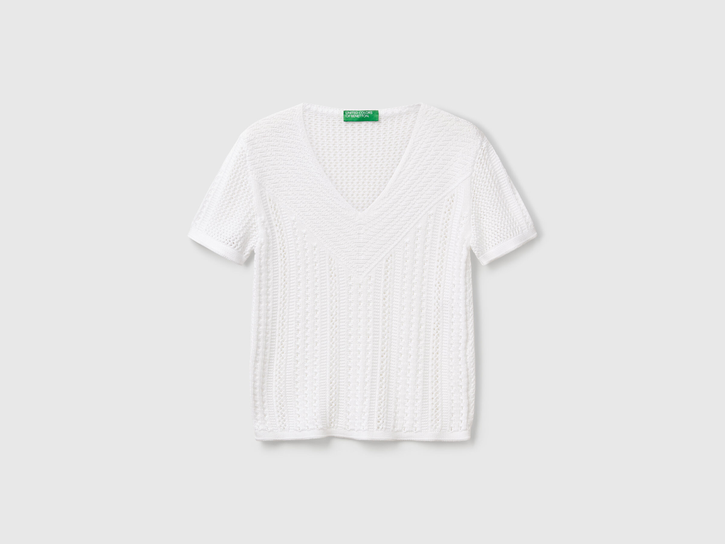 V NECK SWEATER H/S Women image number 3