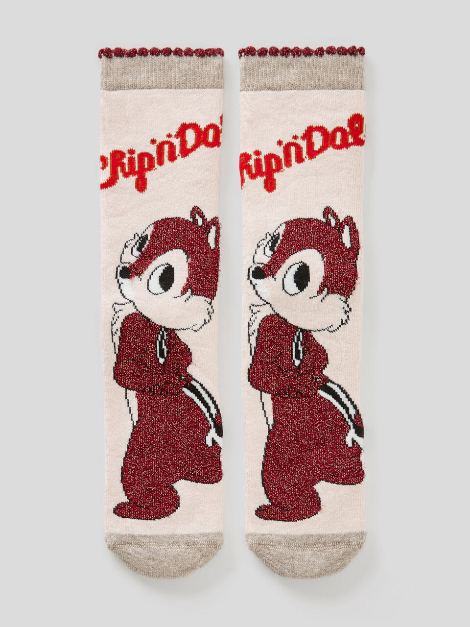 Chip 'n' Dale non-slip socks image number 1