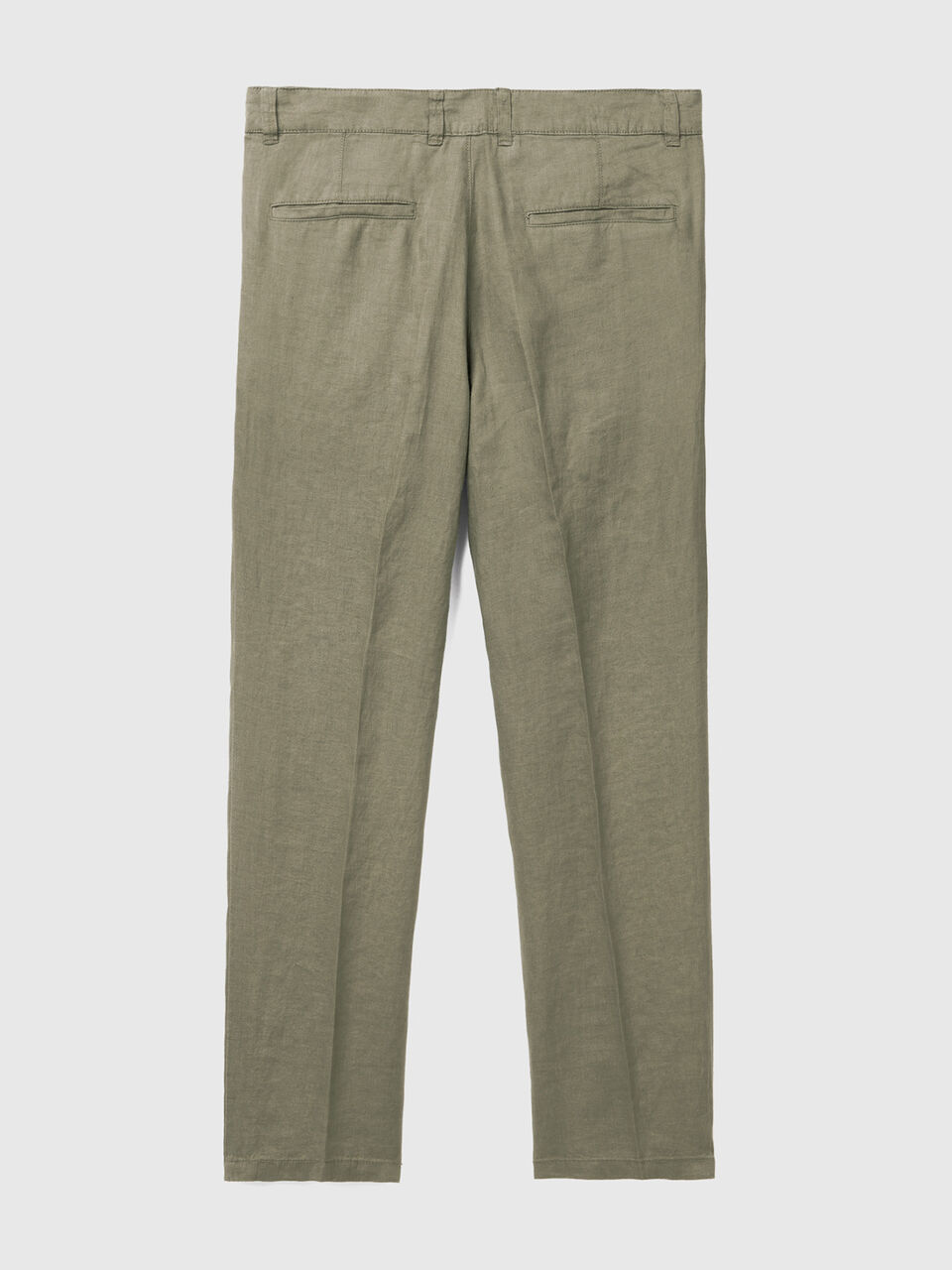 Chinos in pure linen image number 2