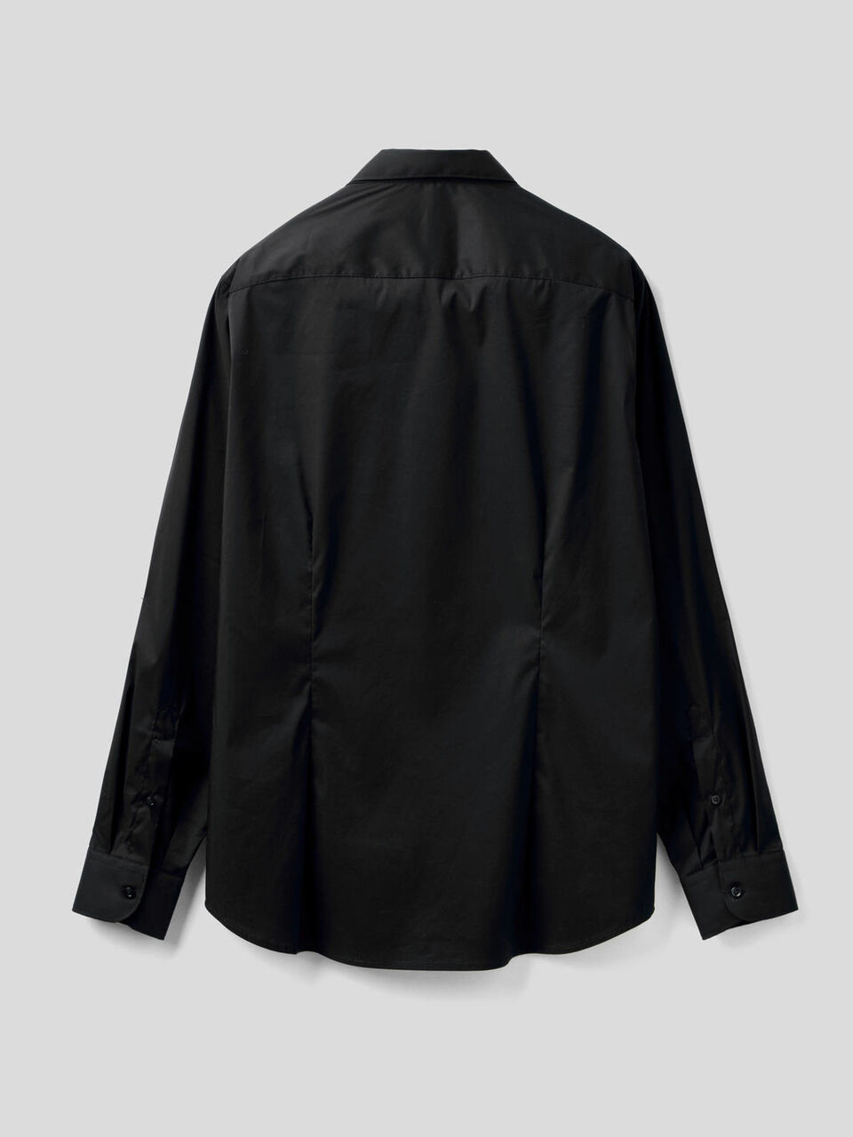 Chemise coupe slim unie image number 2