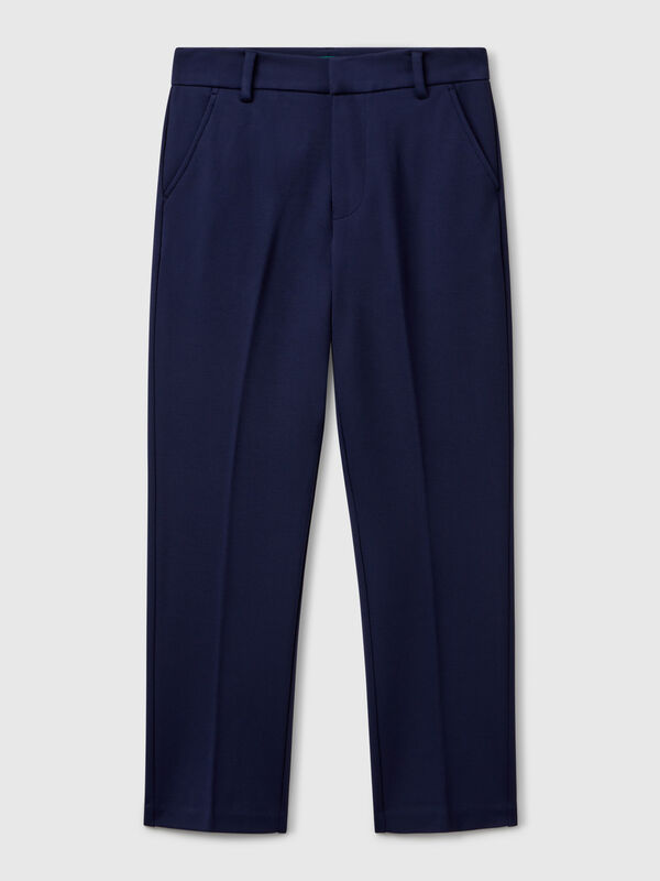 Pantaloni eleganti in misto viscosa Bambino