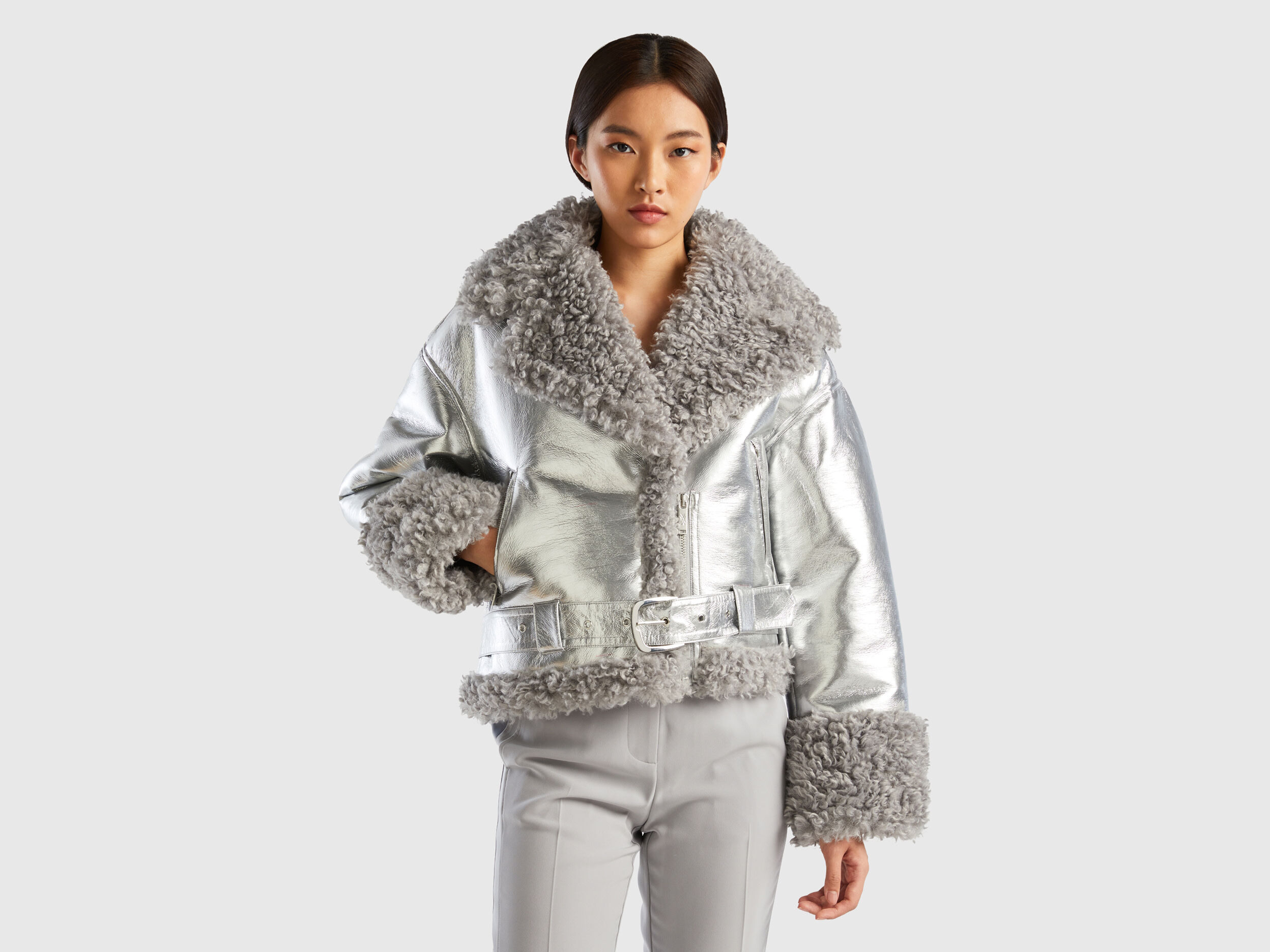 Benetton pelliccia online