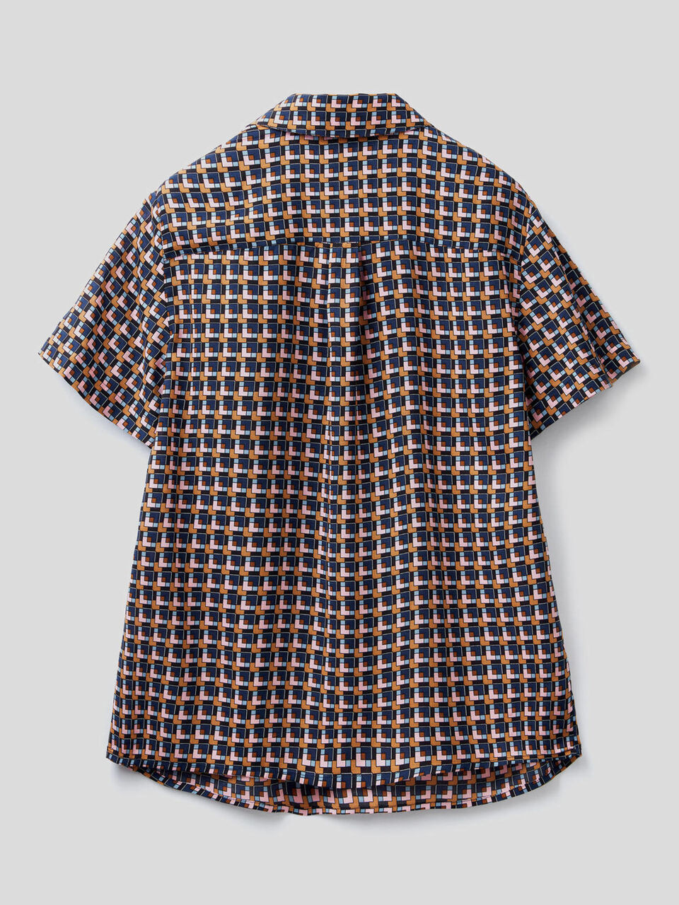 Bluse mit kurzen Ärmeln und V-Ausschnitt image number 2