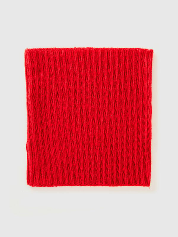 Snood en laine mélangée Femme